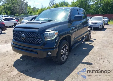 2018 Toyota Tundra Sr5 Plus 5.7L V8 из США, поврежденный, VIN 5TFDY5F19JX749461